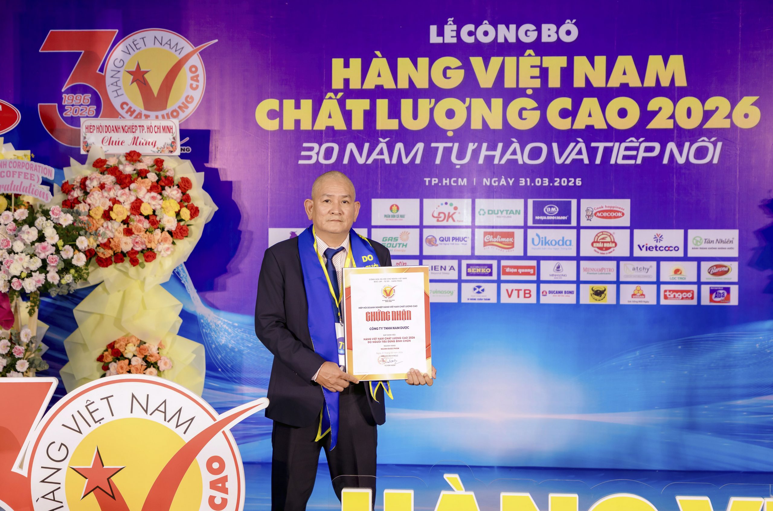 NAM DƯỢC – ĐẠT DANH HIỆU HÀNG VIỆT NAM CHẤT LƯỢNG CAO NHIỀU NĂM LIÊN TIẾP