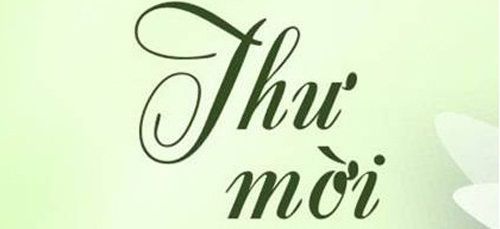 Thư mời Đại hội đồng cổ đông thường niên năm 2017