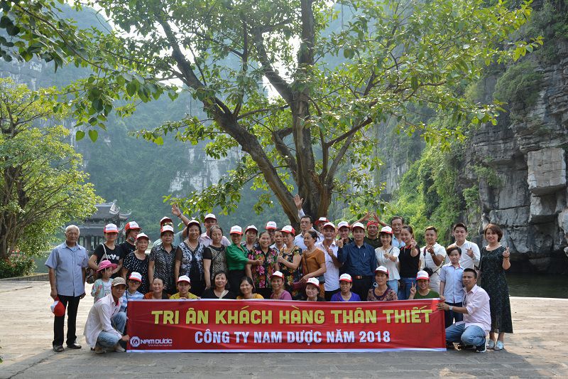 Nam Dược tri ân khách hàng Phú Thọ bằng chuyến du lịch Tràng An