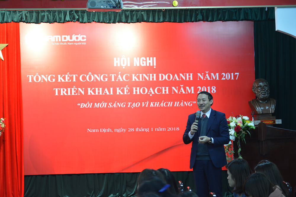 Nam Dược tổ chức hội nghị tổng kết kinh doanh 2017 và triển khai kế hoạch 2018
