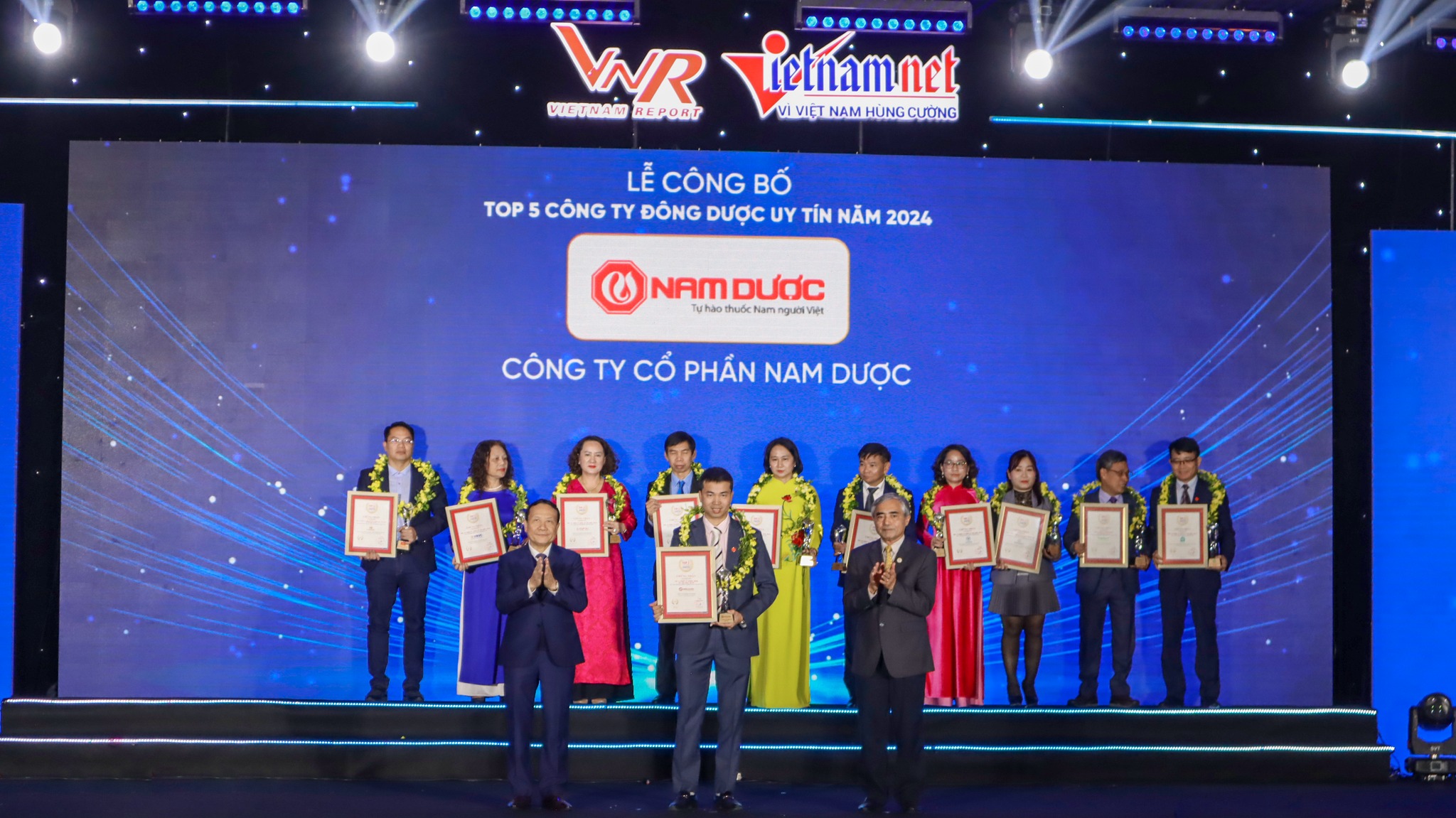NAM DƯỢC VỮNG VÀNG TOP 5 CÔNG TY ĐÔNG DƯỢC UY TÍN 3 NĂM LIÊN TIẾP