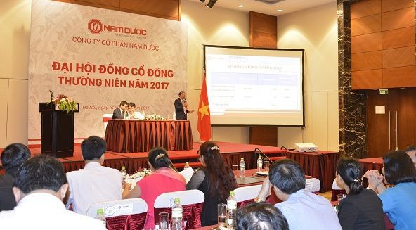 Đại hội đồng cổ đông thường niên 2017 – Công ty Cổ phần Nam Dược