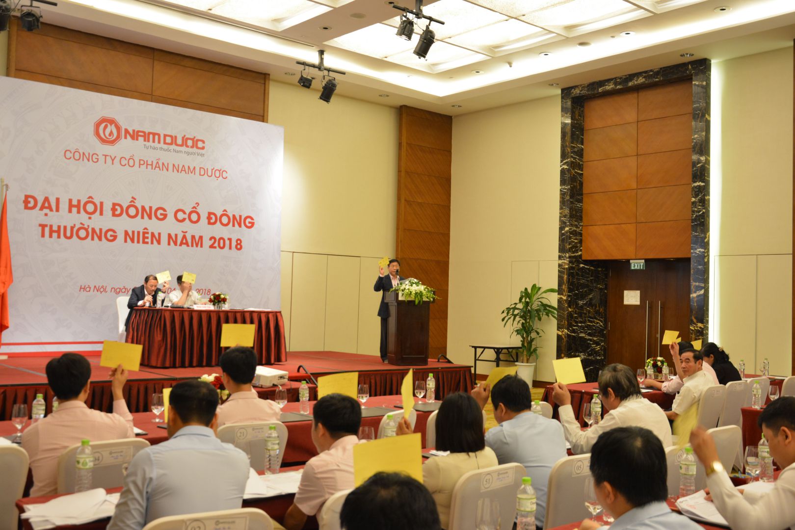 Nam Dược tổ chức Đại hội đồng cổ đông thường niên năm 2018