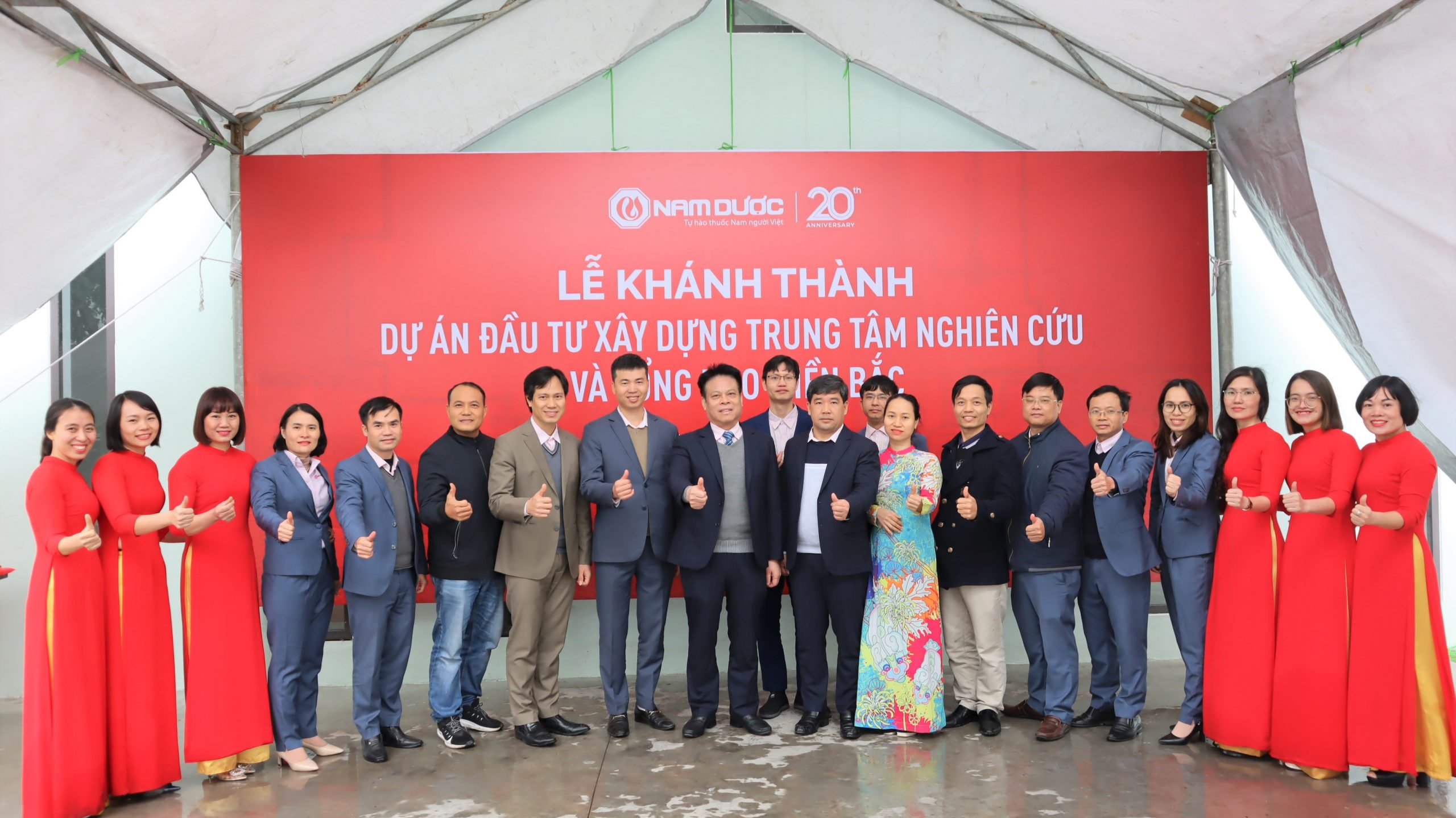 NAM DƯỢC: KHÁNH THÀNH TRUNG TÂM NGHIÊN CỨU VÀ TỔNG KHO MIỀN BẮC TẠI NAM ĐỊNH