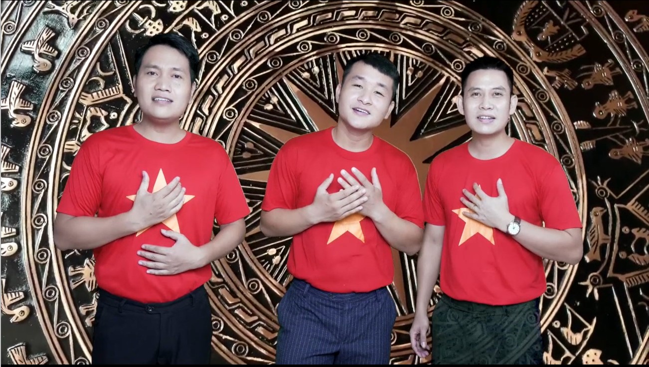 NAM DƯỢC TÀI TRỢ HÒA  ÂM PHỐI KHÍ, SẢN XUẤT CA KHÚC CỔ VŨ TINH THẦN CHỐNG DỊCH – “VIỆT NAM ƠI, TIẾNG GỌI THIÊNG LIÊNG”