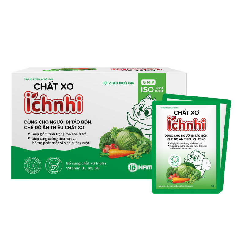 THỰC PHẨM BẢO VỆ SỨC KHỎE CHẤT XƠ ÍCH NHI
