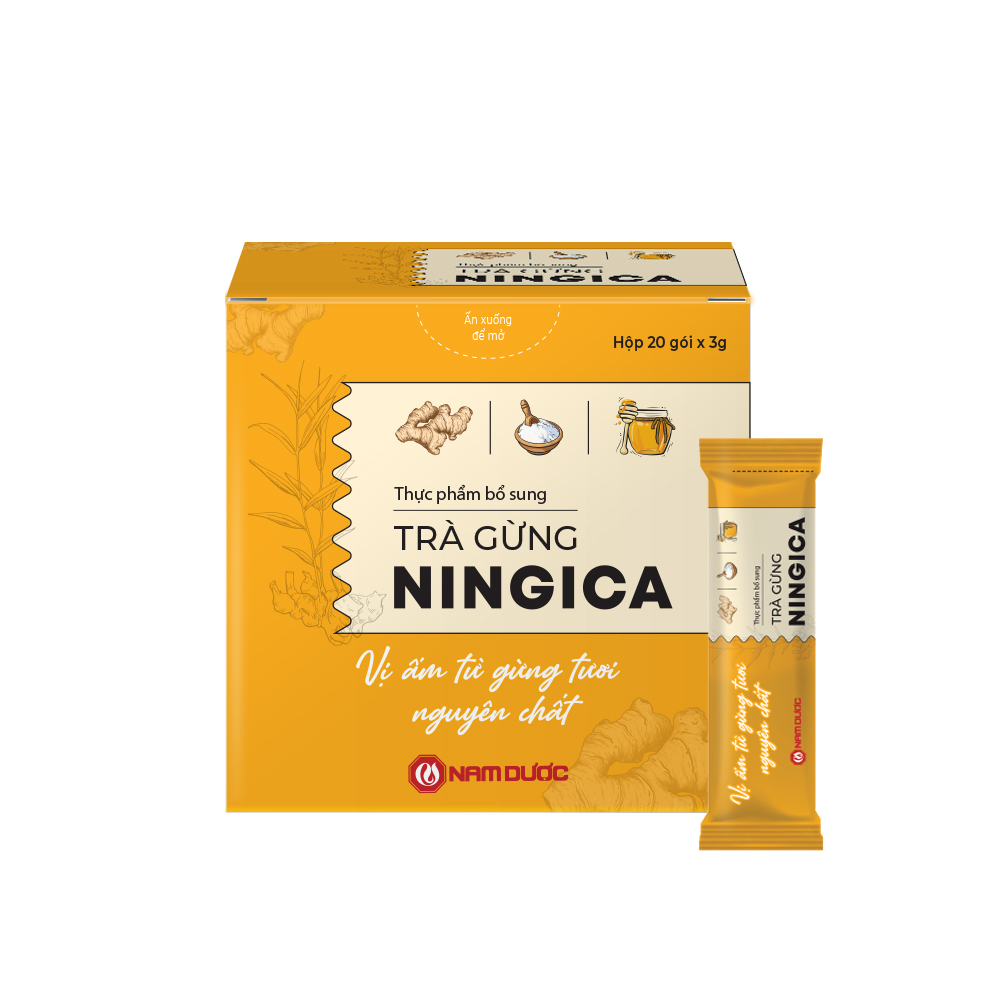 THỰC PHẨM BỔ SUNG TRÀ GỪNG NINGICA