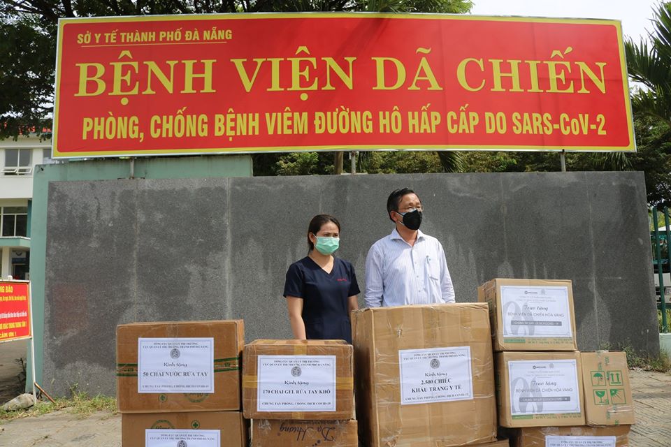 Nam Dược trao tặng đồ bảo hộ y tế và sản phẩm tăng đề kháng cho bệnh viện tại Đà Nẵng, Quảng Nam