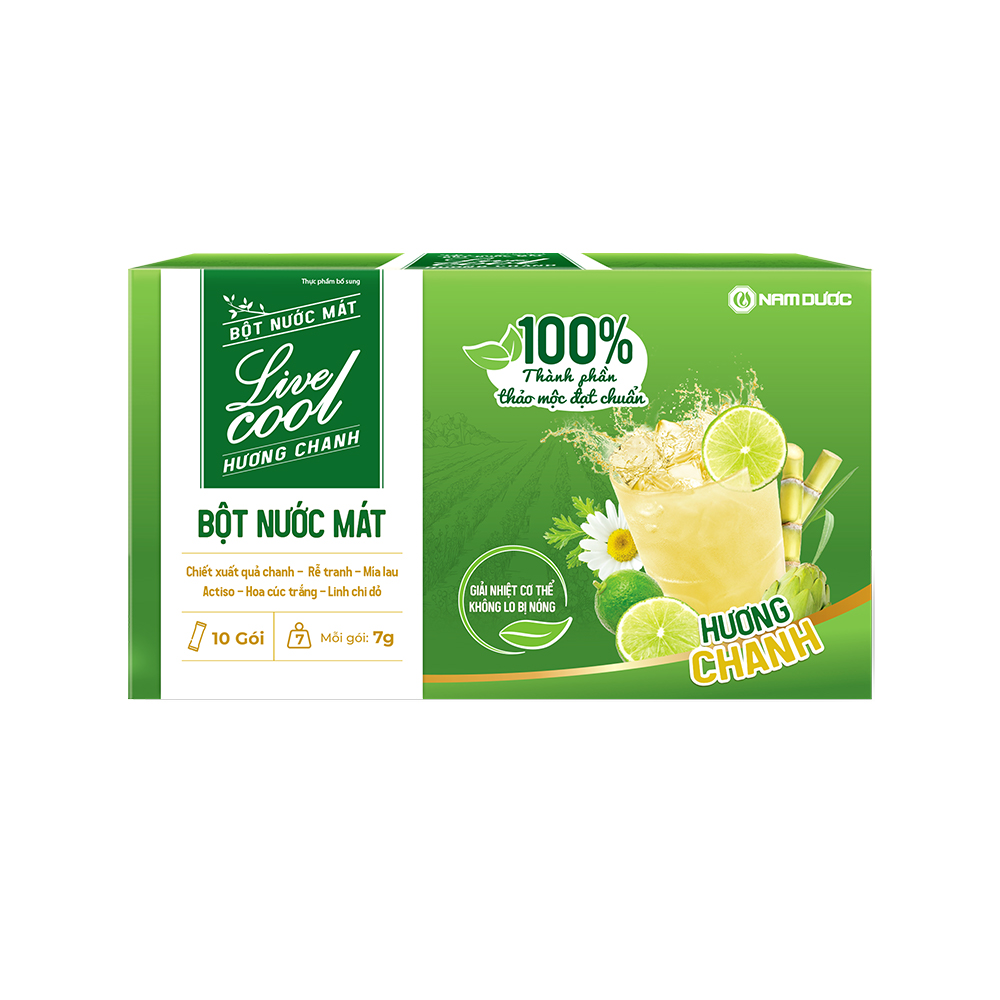 THỰC PHẨM BỔ SUNG BỘT NƯỚC MÁT LIVECOOL HƯƠNG CHANH