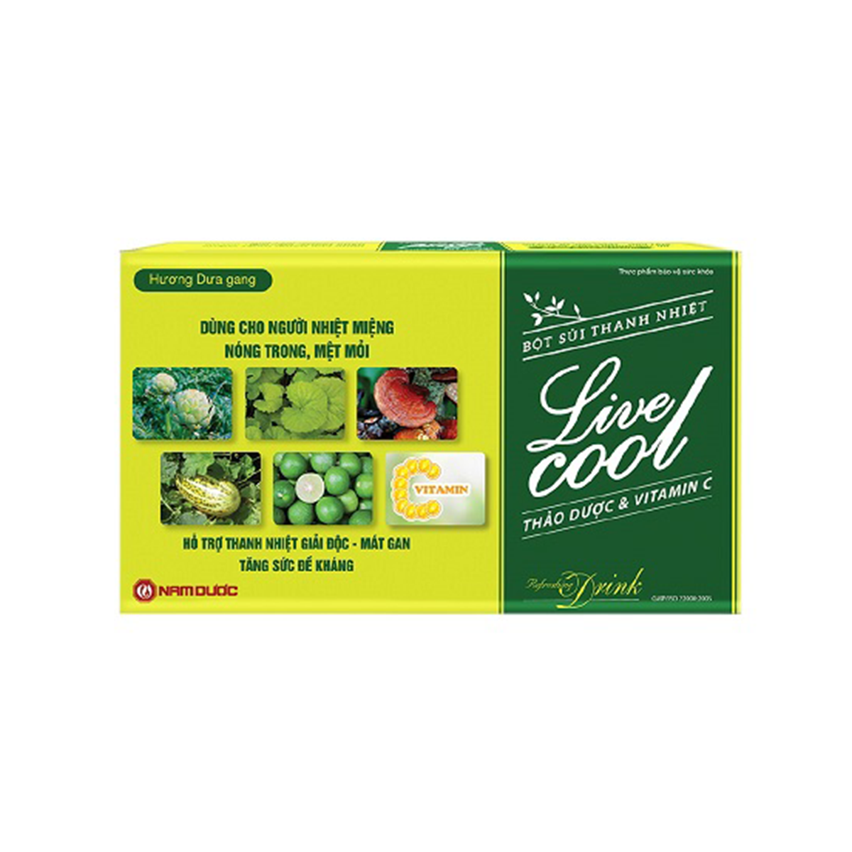 THỰC PHẨM BẢO VỆ SỨC KHOẺ BỘT SỦI THANH NHIỆT LIVECOOL