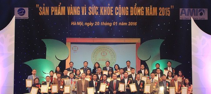 Diabetna đạt giải thưởng “Sản phẩm vàng vì sức khoẻ cộng đồng năm 2015”