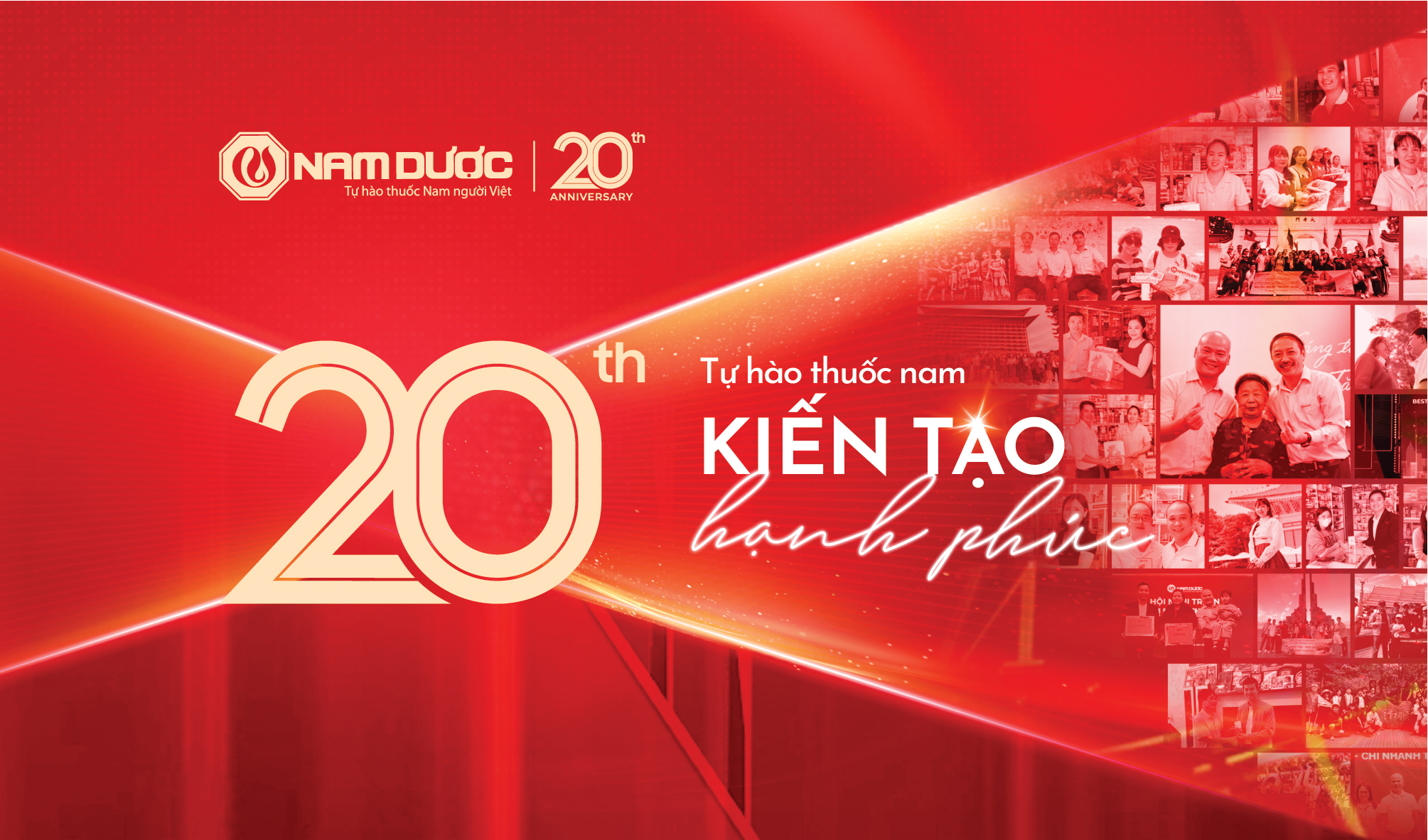 VIDEO KỶ NIỆM 20 NĂM THÀNH LẬP CÔNG TY CỔ PHẦN NAM DƯỢC: TỰ HÀO THUỐC NAM – KIẾN TẠO HẠNH PHÚC!