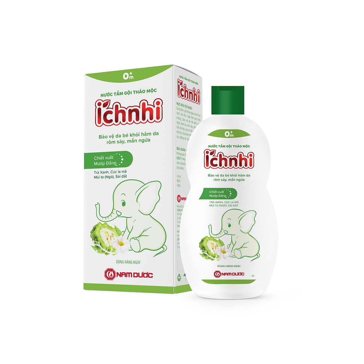 NƯỚC TẮM GỘI THẢO MỘC ÍCH NHI