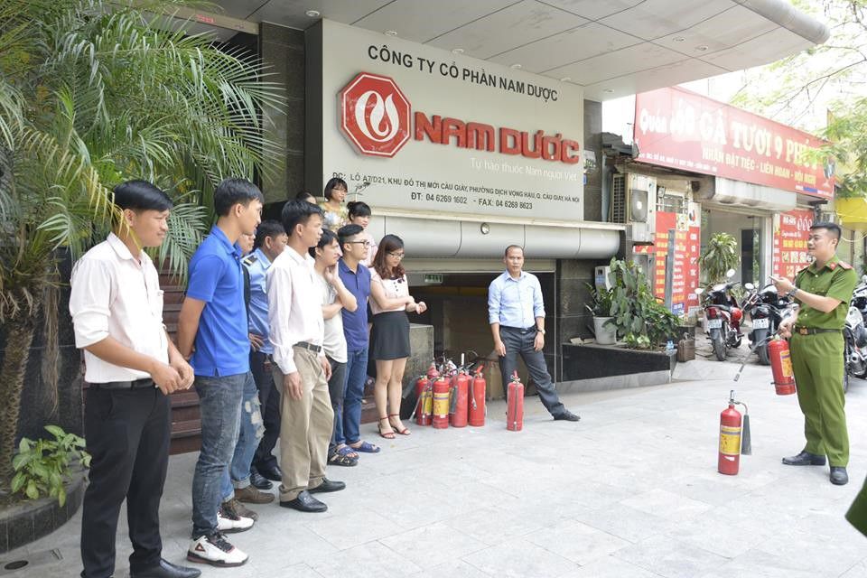 Nam Dược thực hiện công tác Phòng cháy chữa cháy năm 2017