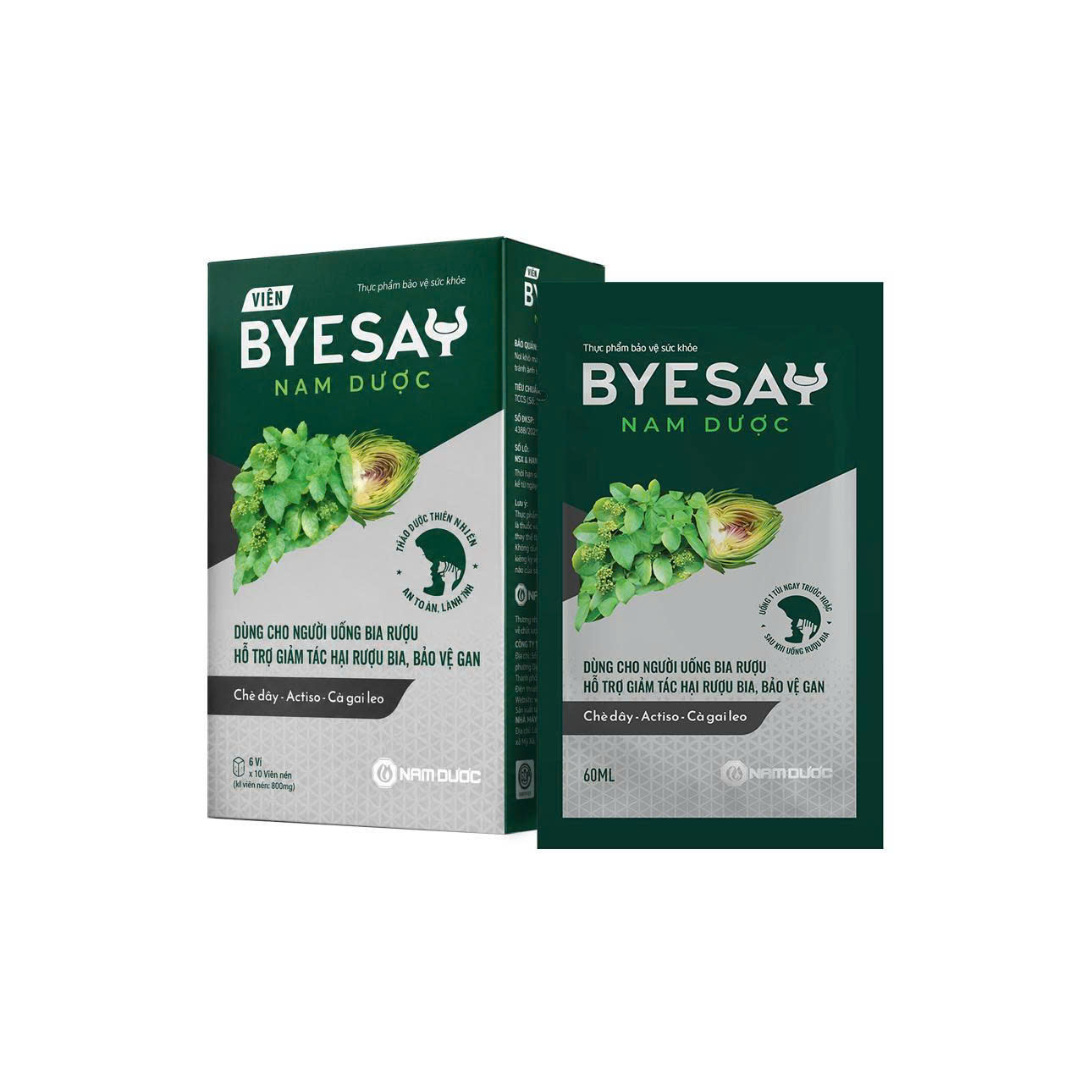 THỰC PHẨM BẢO VỆ SỨC KHỎE TÚI BYESAY NAM DƯỢC