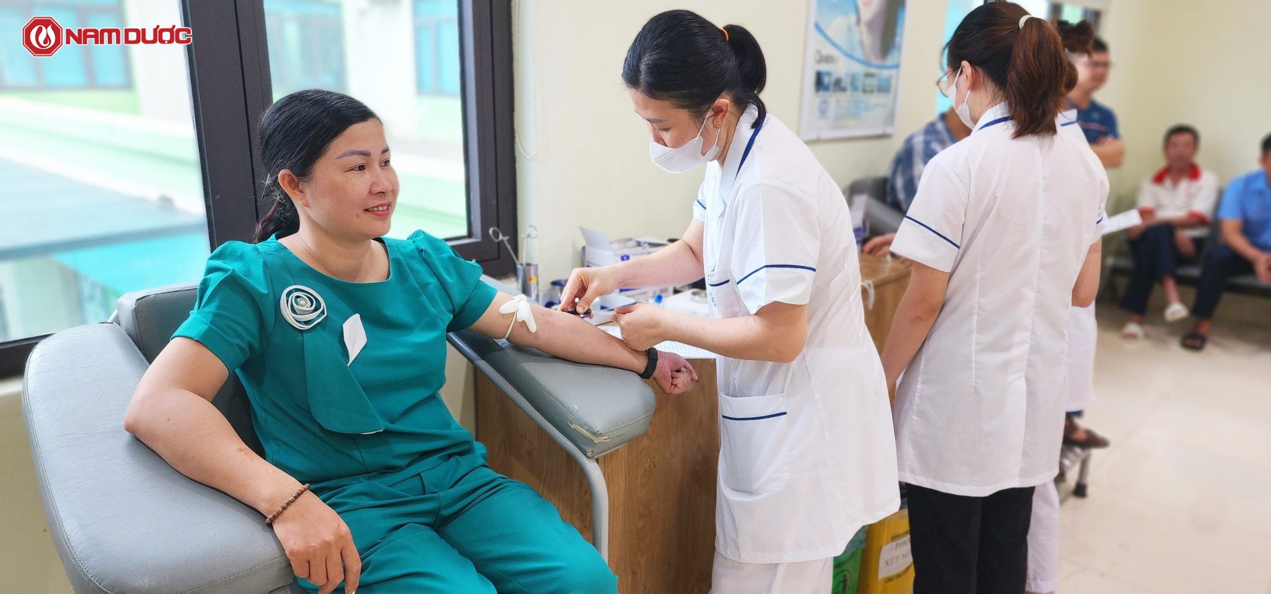 CÔNG TY TNHH NAM DƯỢC (NHÀ MÁY) TỔ CHỨC KHÁM SỨC KHỎE ĐỊNH KỲ CHO TOÀN BỘ CÁN BỘ CÔNG NHÂN VIÊN