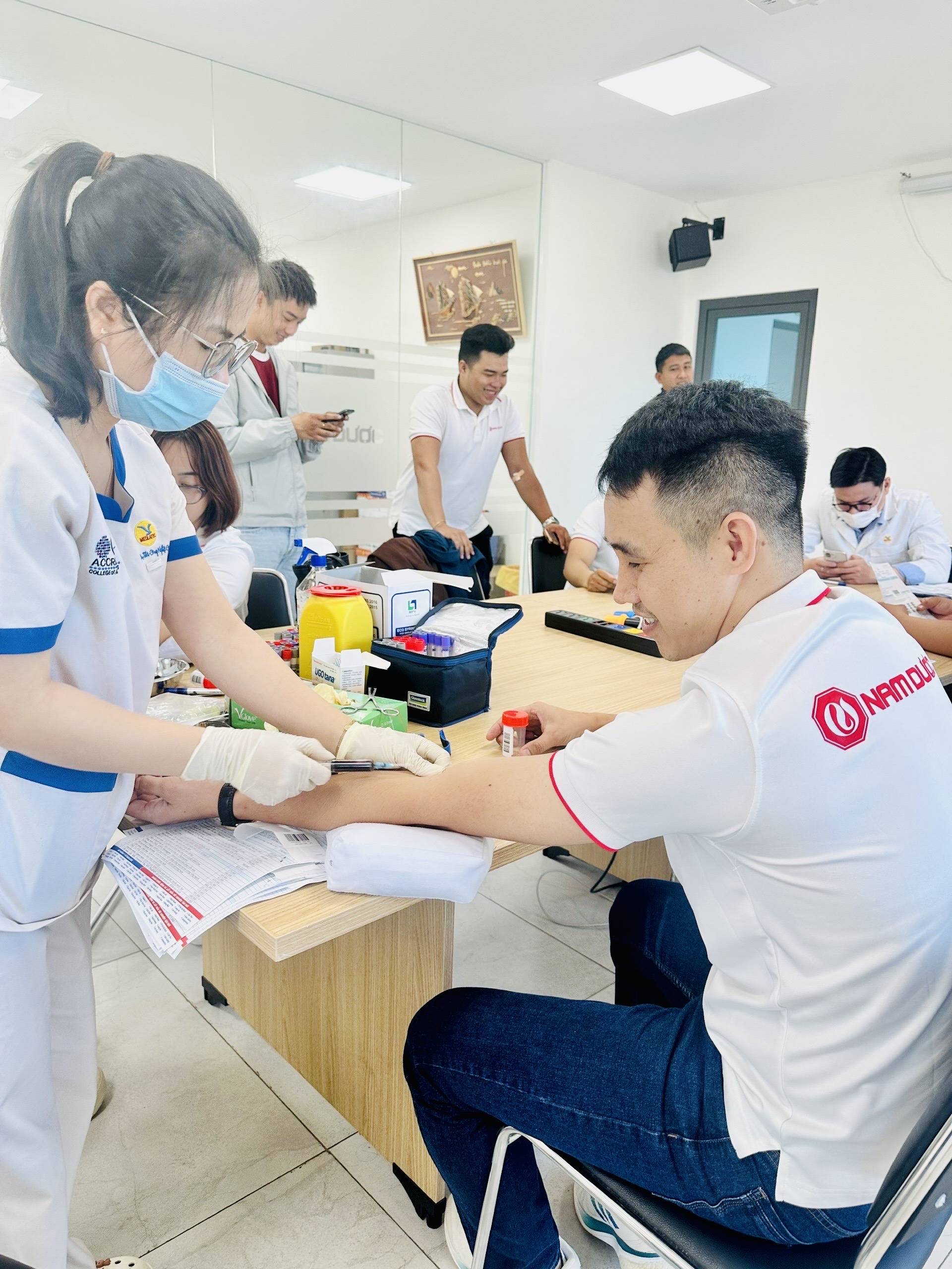 NAM DƯỢC TỔ CHỨC KHÁM SỨC KHỎE ĐỊNH KỲ CHO CBNV NĂM 2025
