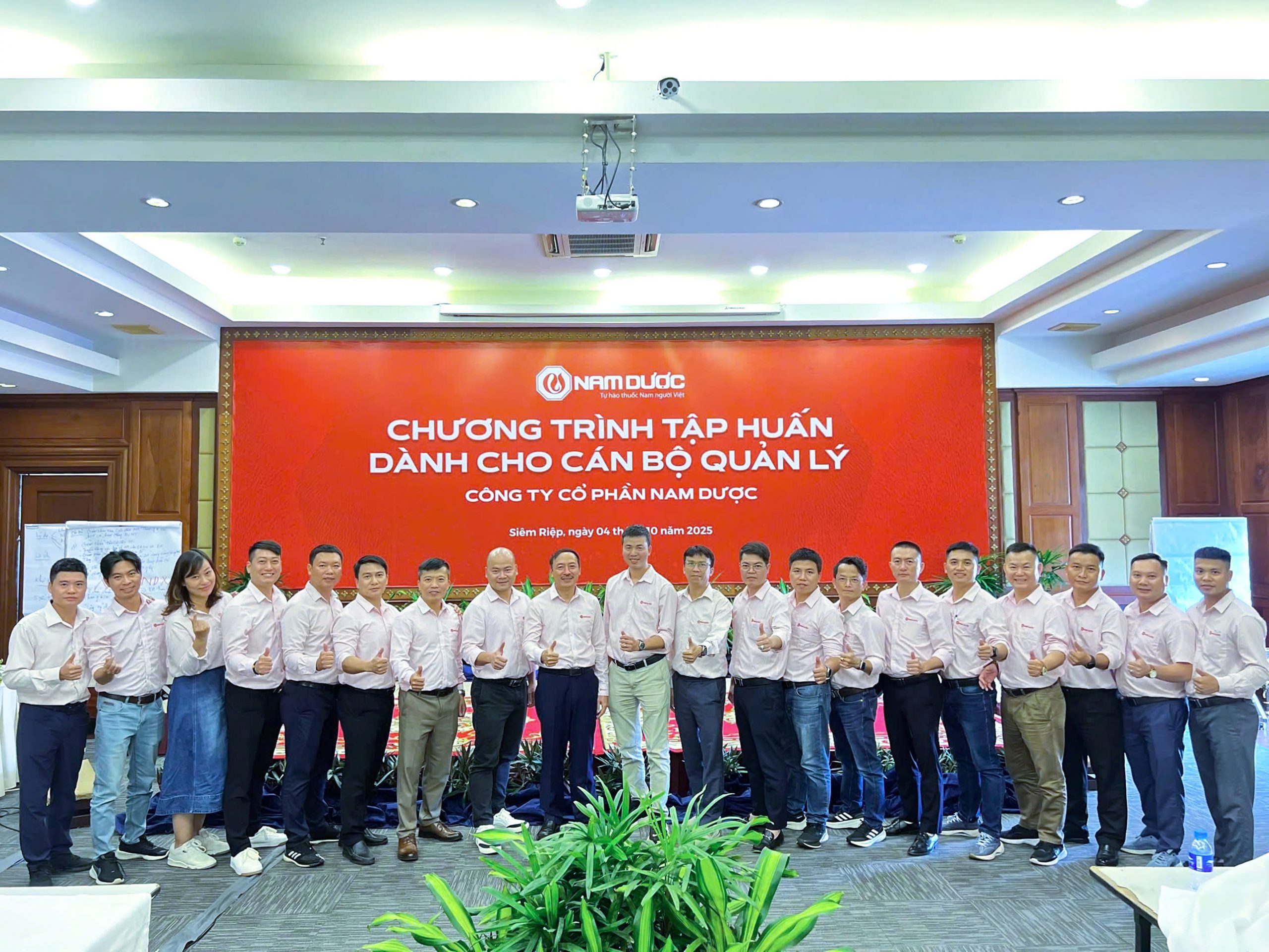 NAM DƯỢC TỔ CHỨC ĐÀO TẠO NỘI BỘ – ĐỊNH HƯỚNG PHÁT TRIỂN BỀN VỮNG
